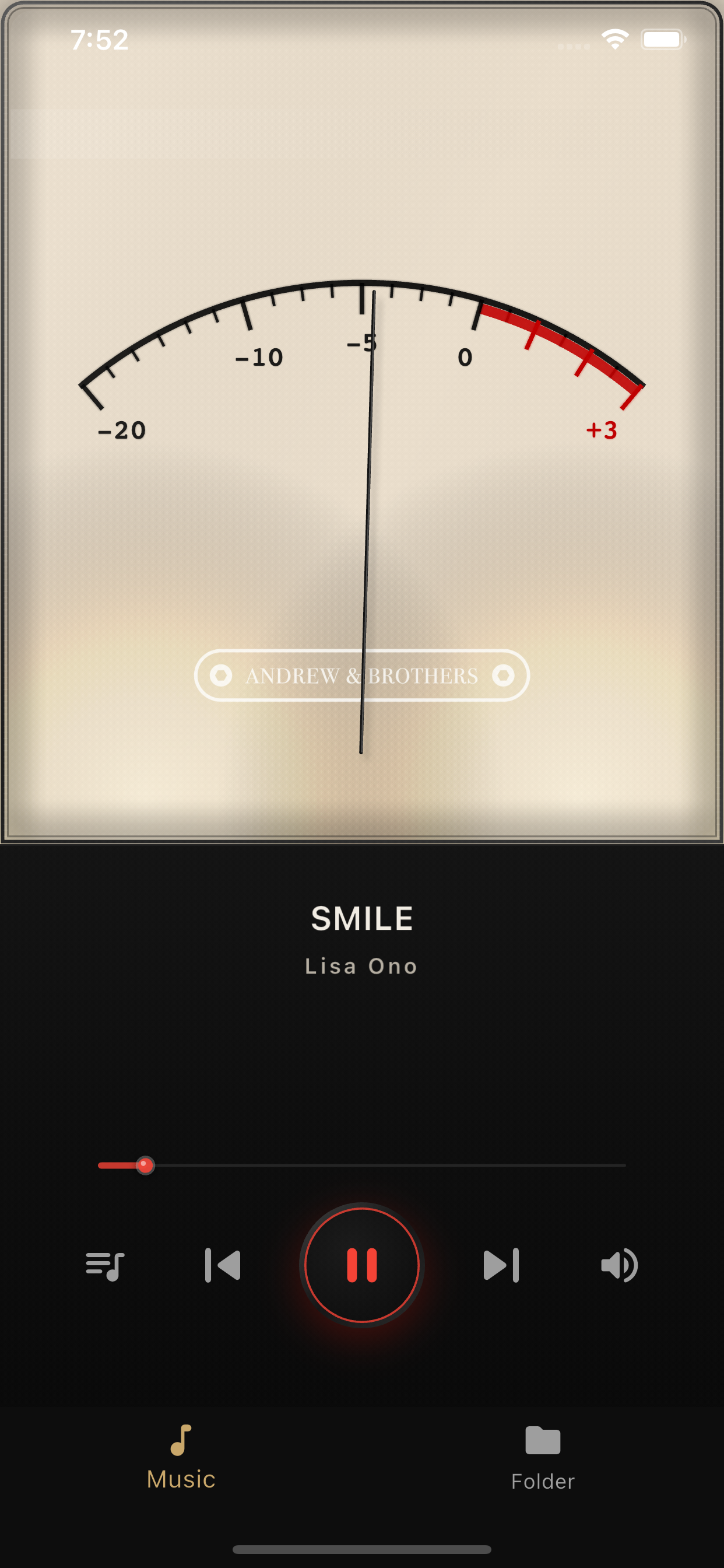 VU meter theme 2