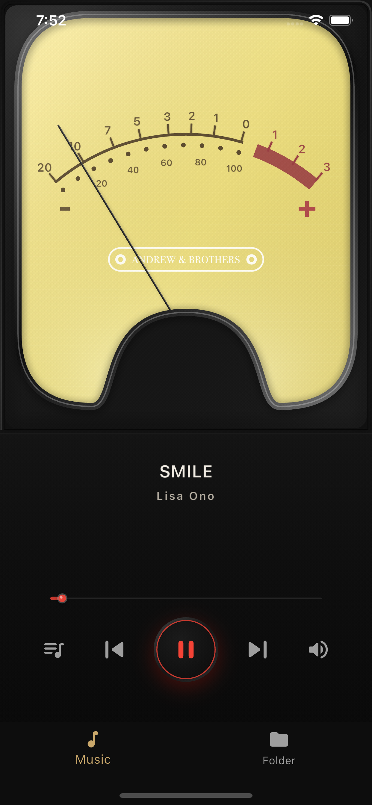 VU meter theme 3
